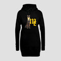 Vestido Sudadera Negro Logo MC