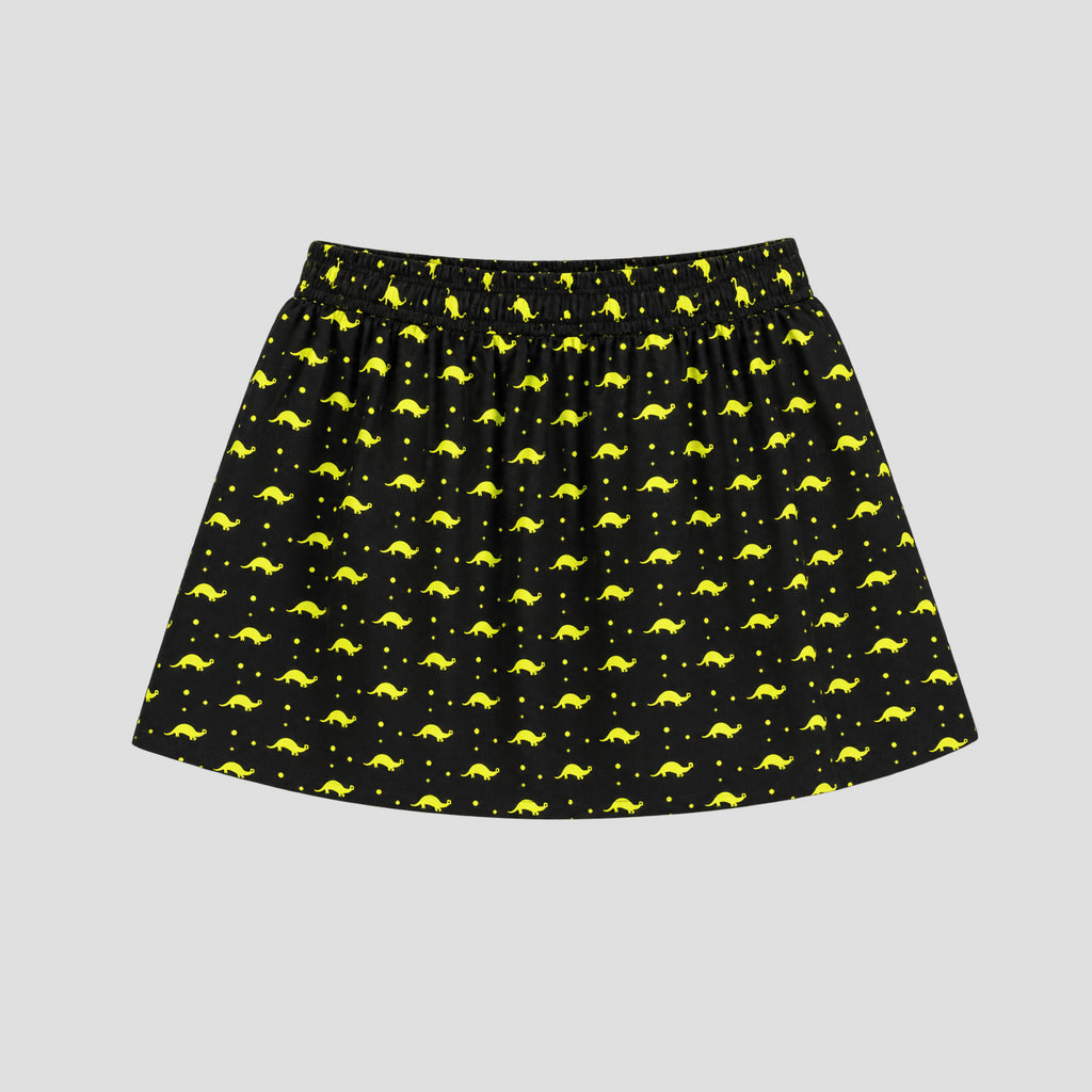 Falda Estampado Martas Amarillas