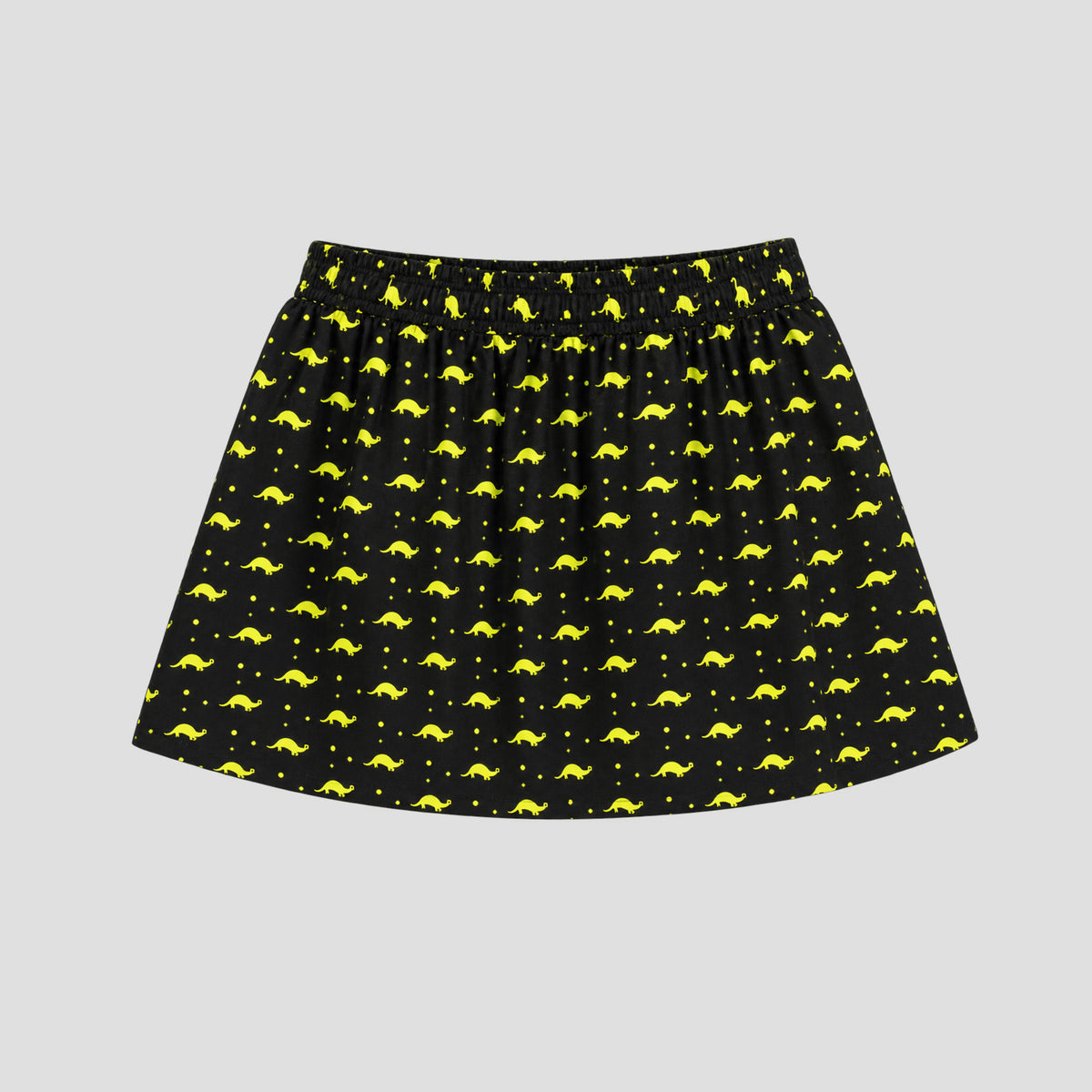 Falda Estampado Martas Amarillas