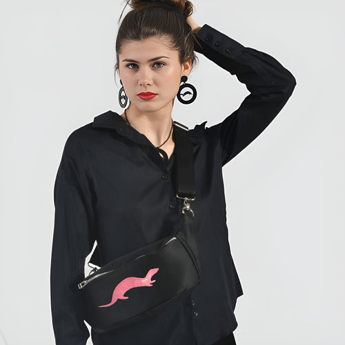 Bolso Bandolera Logo Bordado