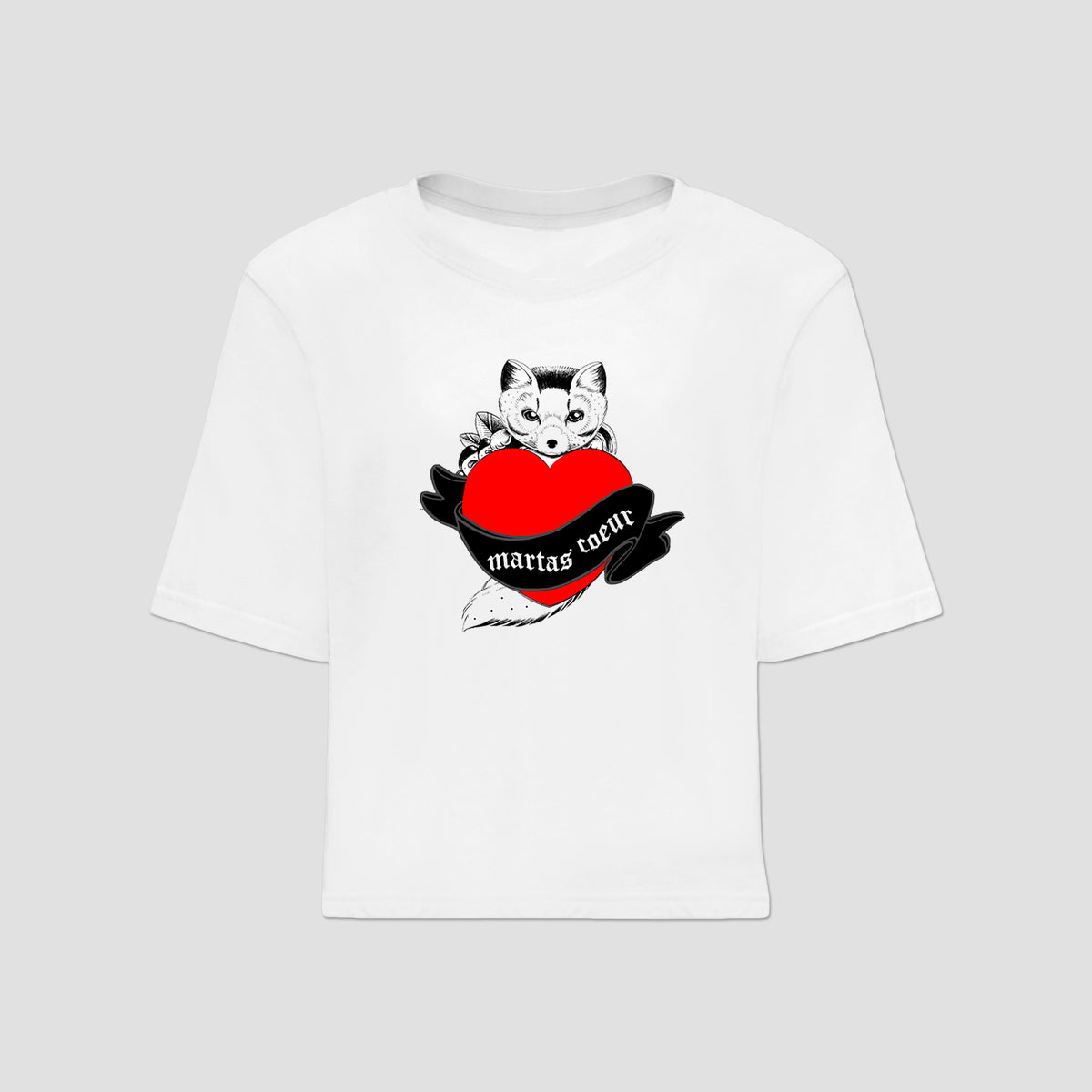 Camiseta Marta Cibelina Corazón Rojo