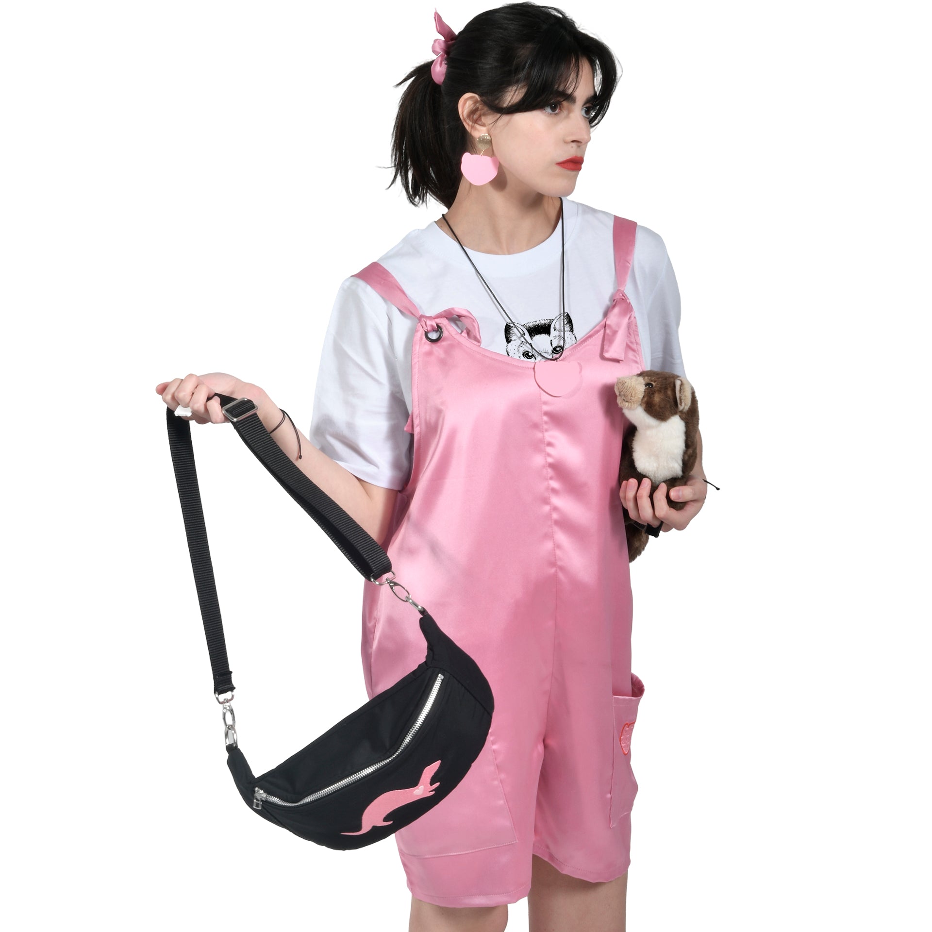 Peto de Satén Rosa