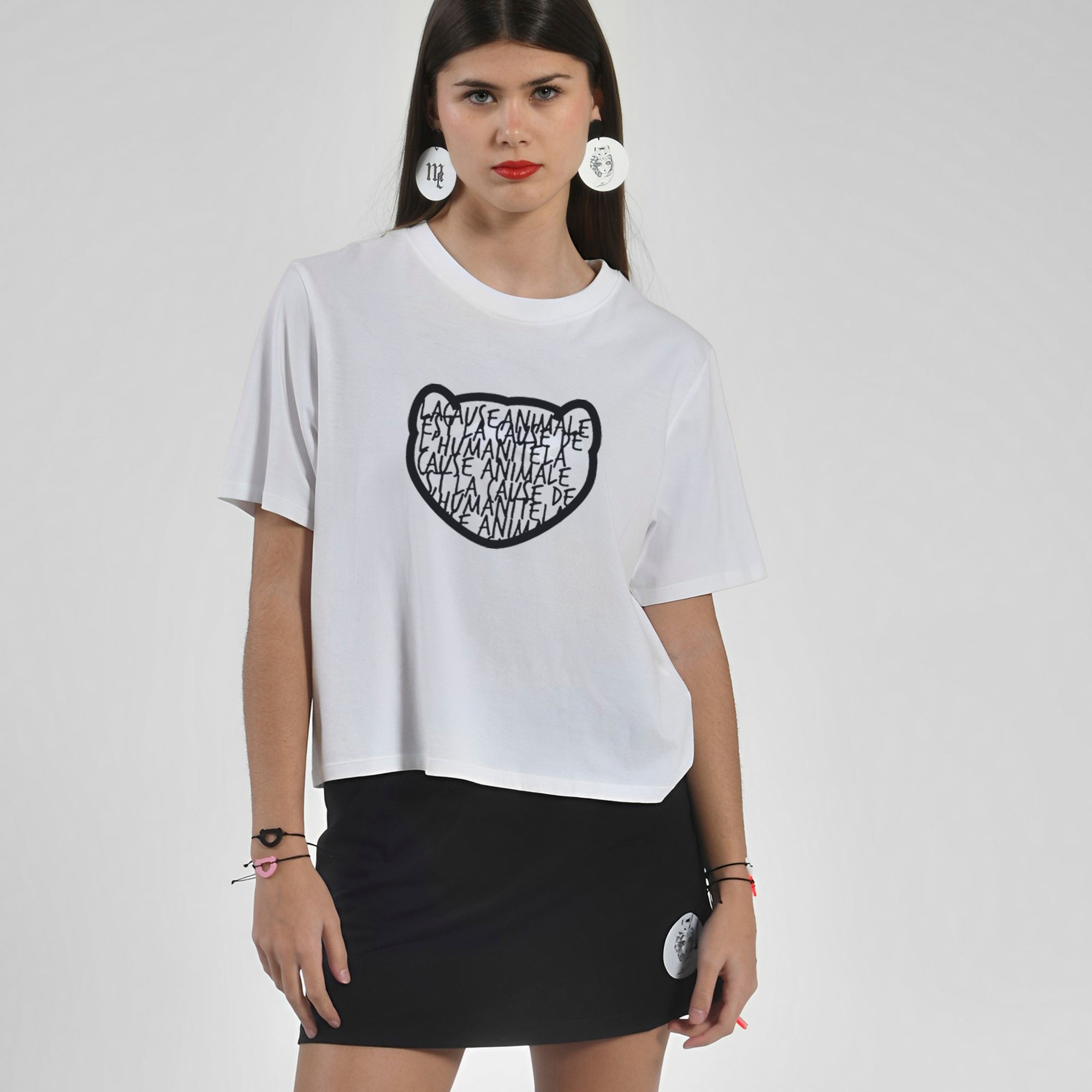 Camiseta Mensaje Animalista