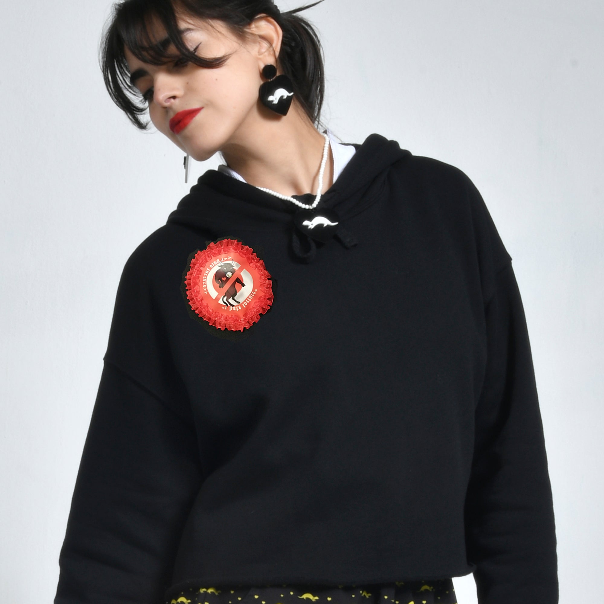 Sudadera Mensaje "I Hate Torture"