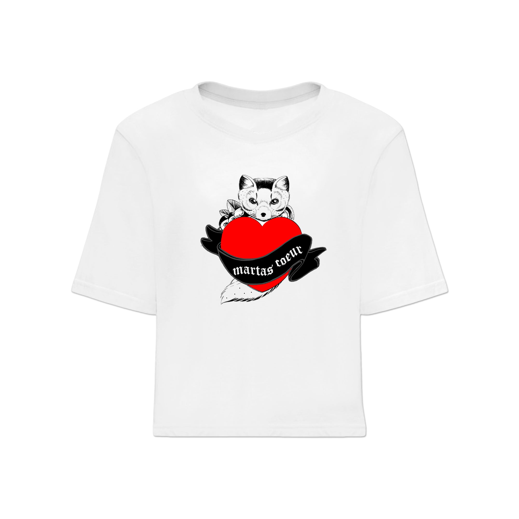 Camiseta Marta Cibelina Corazón Rojo