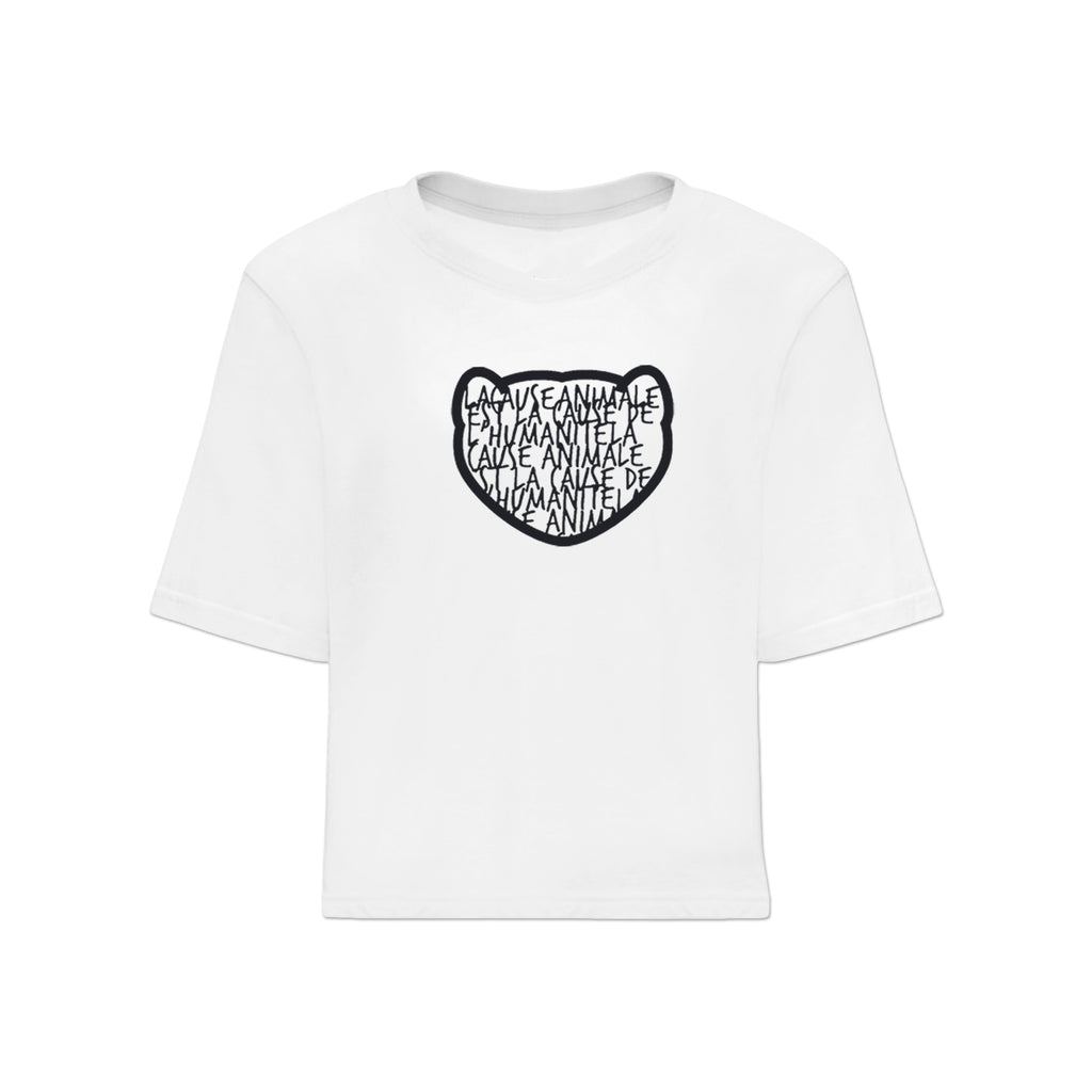 Camiseta Mensaje Animalista