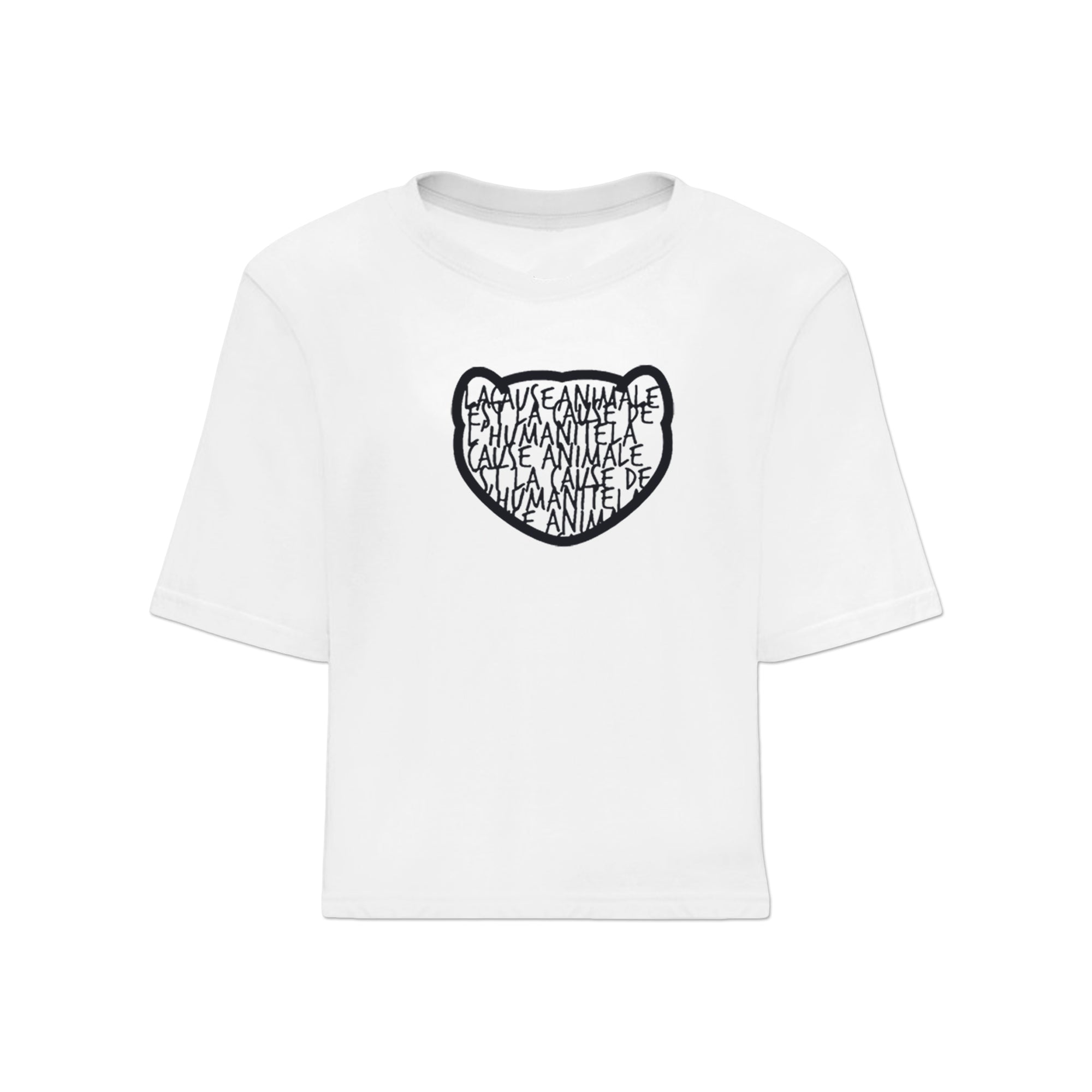 Camiseta Mensaje Animalista