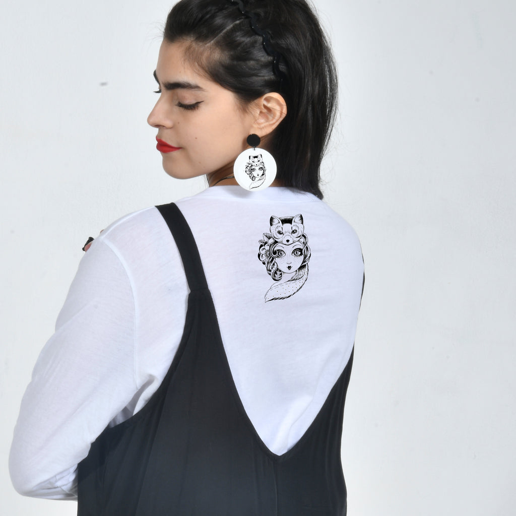 Camiseta Diseño Artístico Espalda