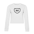 Sudadera Blanca Manga Larga Logo