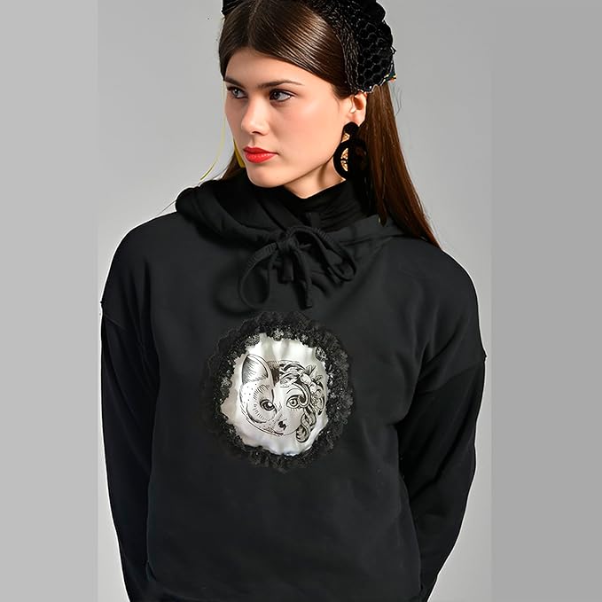 Sudadera Diseño Encaje