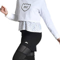 Leggings Rejilla con Encaje