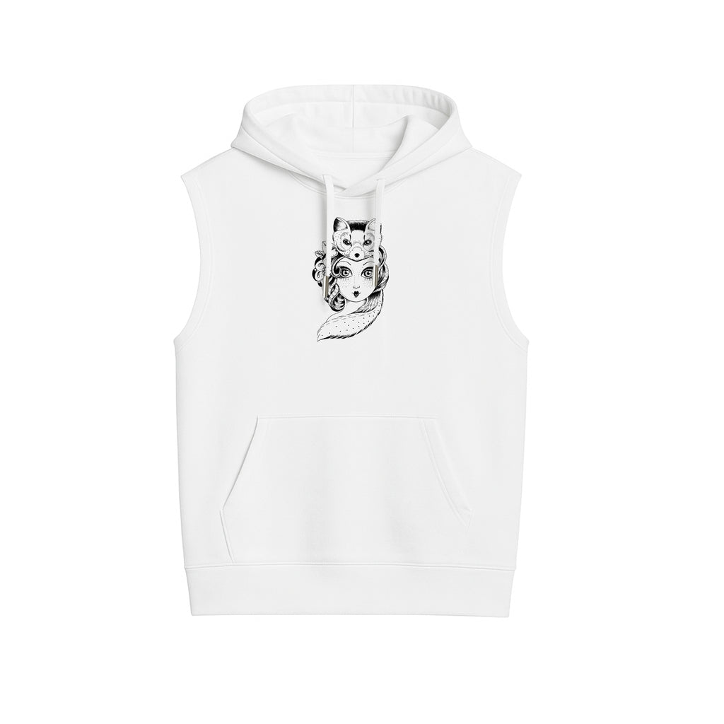 Sudadera Sin Mangas Diseño Dual
