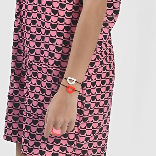 Pulsera Cuerda Face Blanca