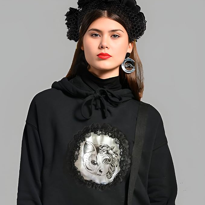 Sudadera Diseño Encaje