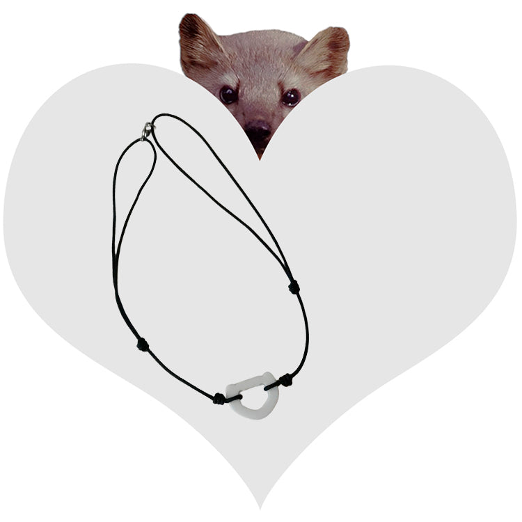 Collar Choker Face Blanca