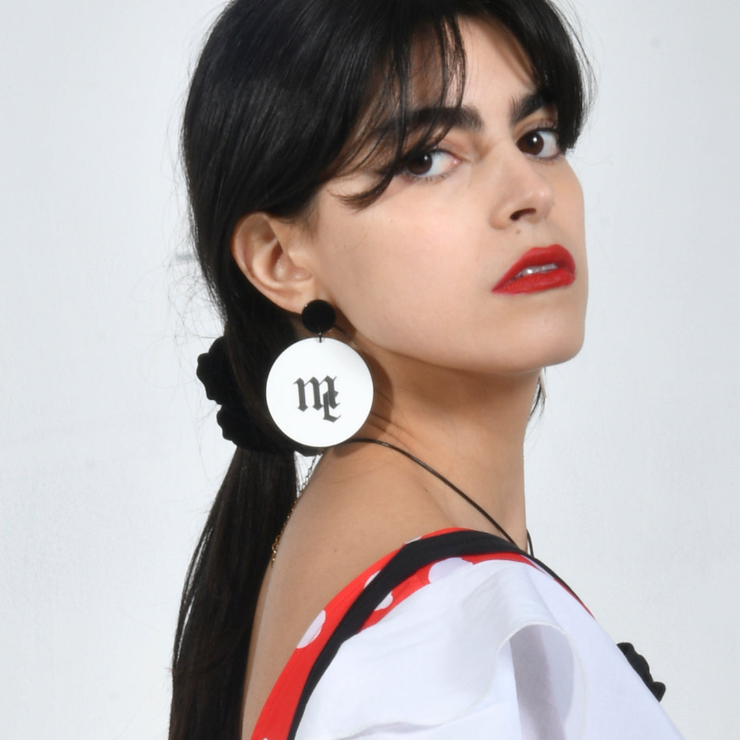 Set 3 Pendientes Circulares Diseño Artístico